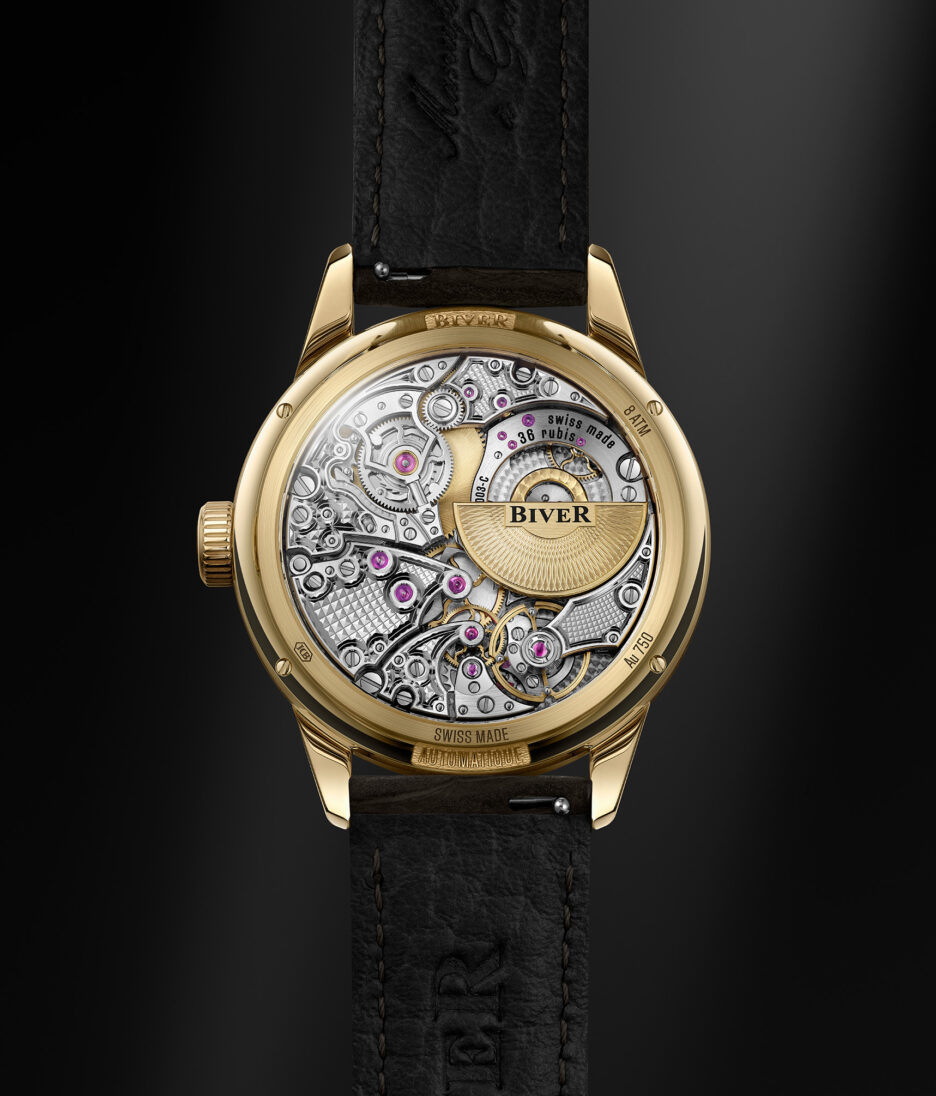 5 - Biver Automatique Yellow Gold